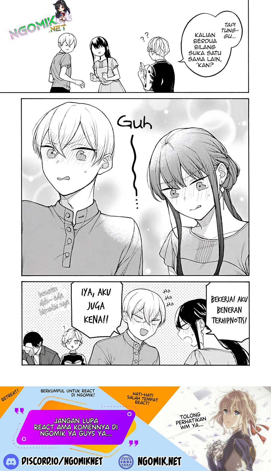 Naka no Warui Iinazuke no Hanashi Chapter 33 Bahasa Indonesia